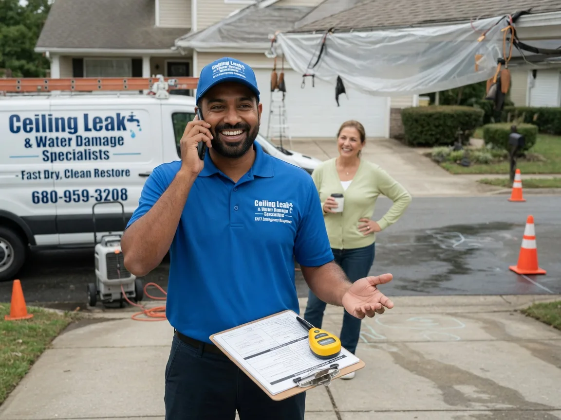 Ceiling Leak Cleanup Coldspring, TX FAQs